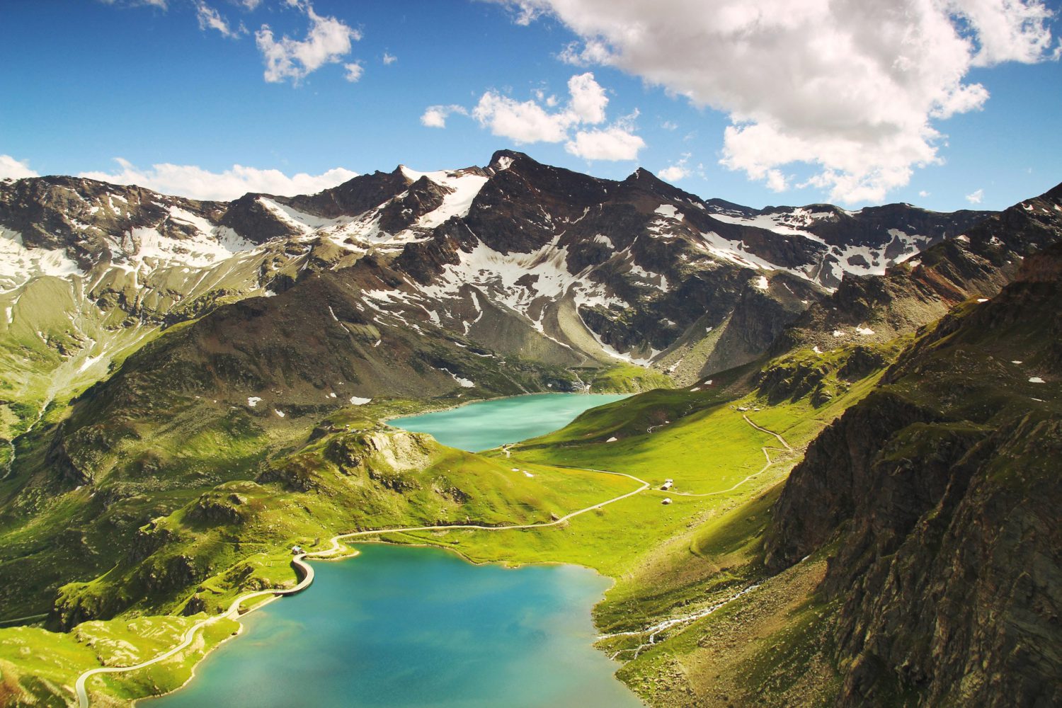 italian landscape mountains nature - Sermarolid